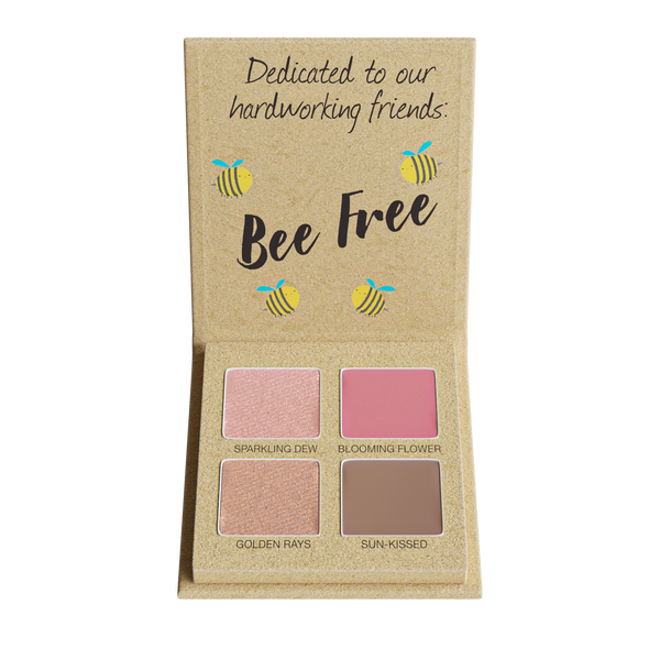 VEGAN FACE & HYPOALLERGENIC EYE PALETTE (BEE FREE COLLECTION) Limited edition